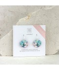 Earrings | Circle Drop Earrings | Kelsie Rose | Floating Florals